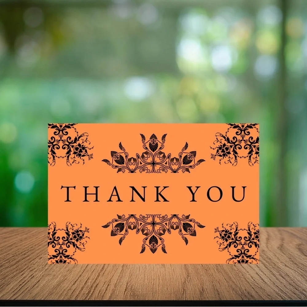Set of 10 Halloween Thank You Cards